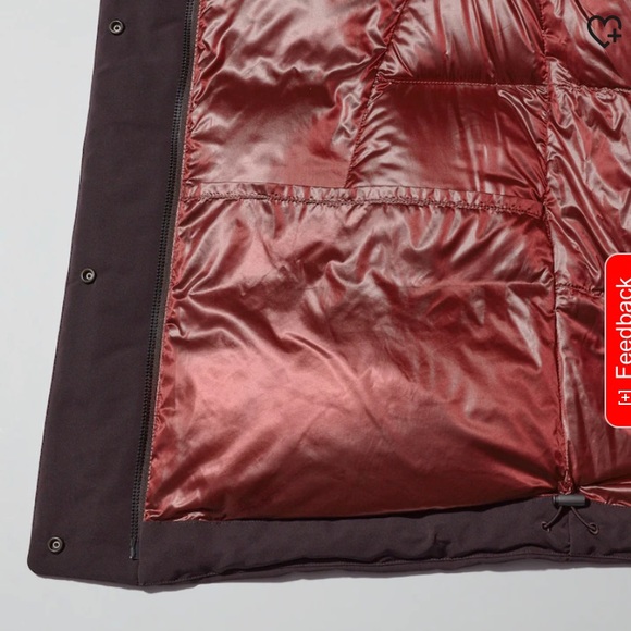COPY - NEW Uniqlo x +J Jil Sander 2020 Oversized Hybrid Down Jacket Wine/Brown - Picture 9 of 12